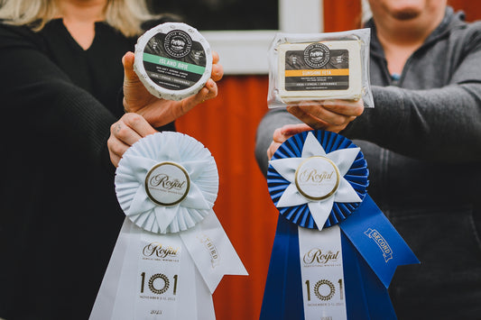 Awards at the 2023 Royal Agricultural Fair's Cheese & Butter Competition!