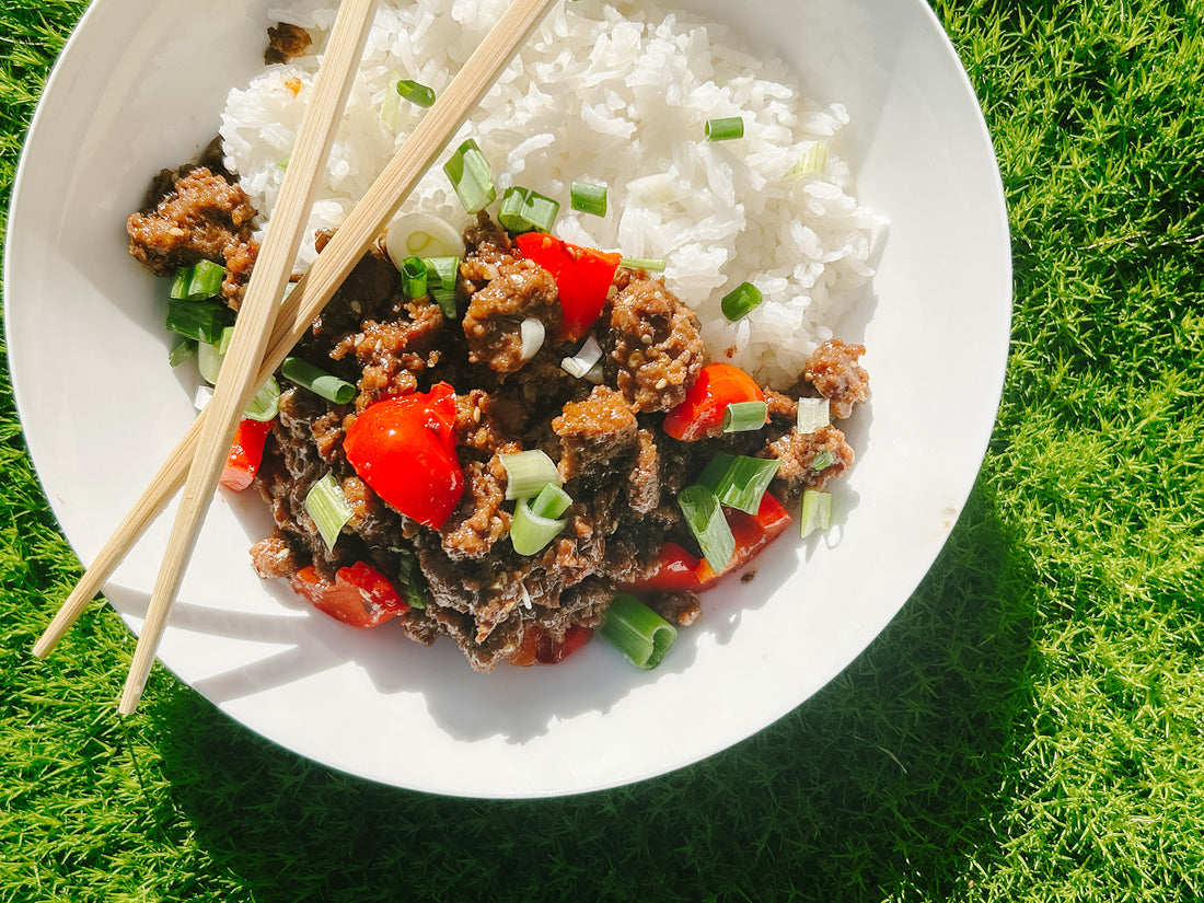 Korean-Inspired Beef Bowl | Staff Recipe