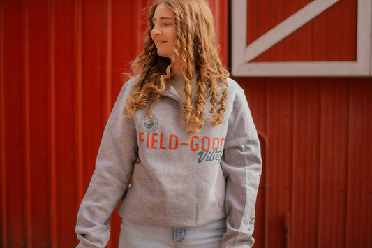Field-Good Vibes Quarter-Zip