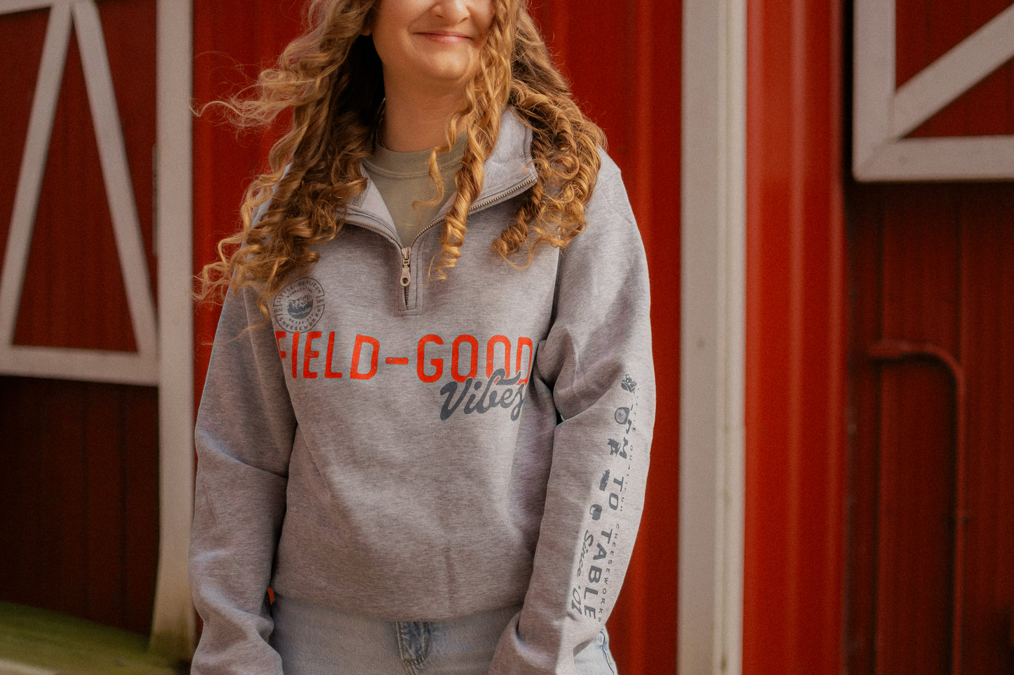 Field-Good Vibes Quarter-Zip