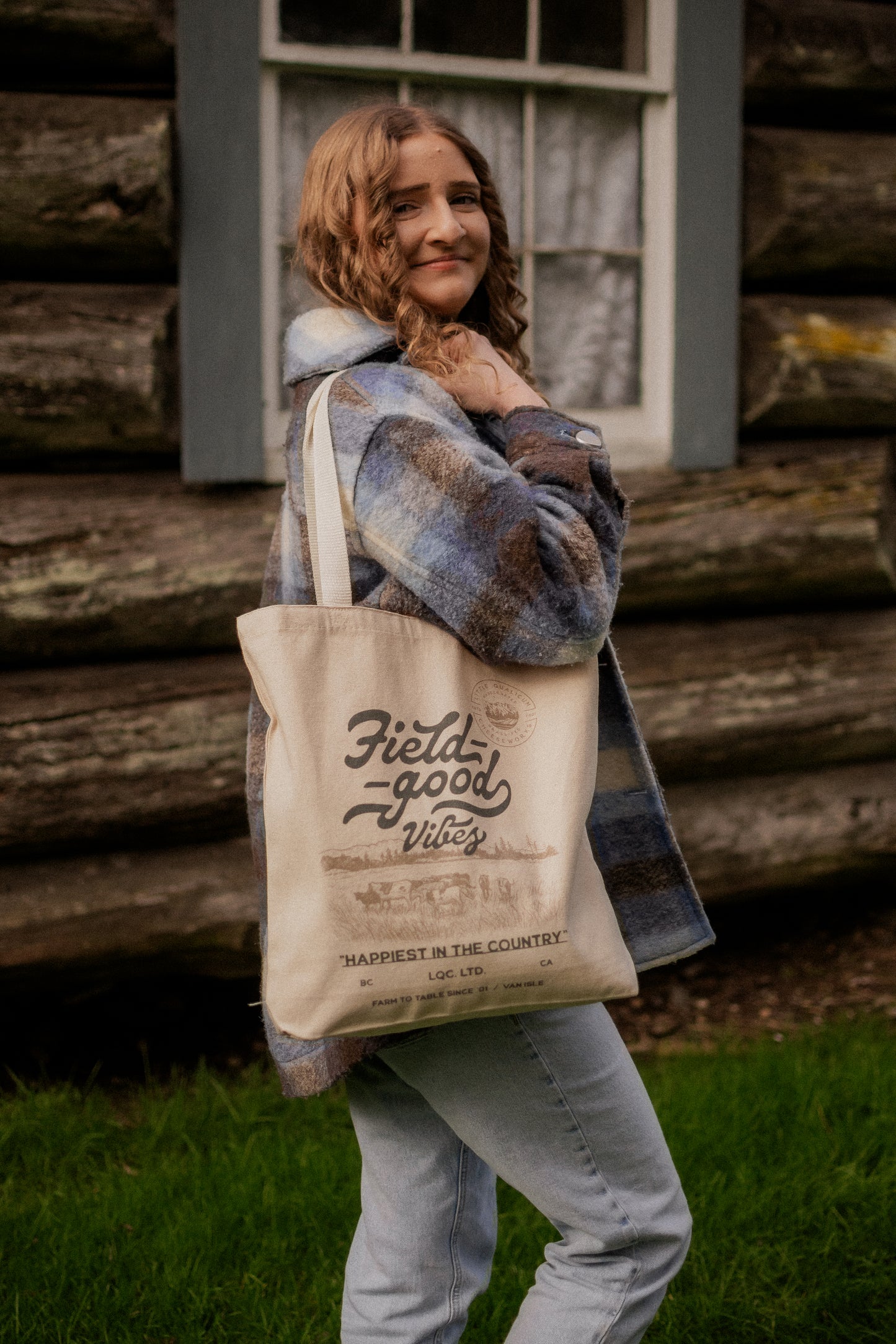 Field-Good Vibes Tote Bag