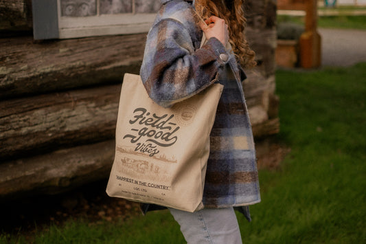 Field-Good Vibes Tote Bag