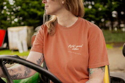 Field-Good Vibes Short Sleeve T-Shirt, Yam