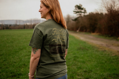 Field-Good Vibes Short Sleeve T-Shirt, Hemp/Green