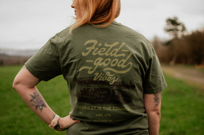 Field-Good Vibes Short Sleeve T-Shirt, Hemp/Green