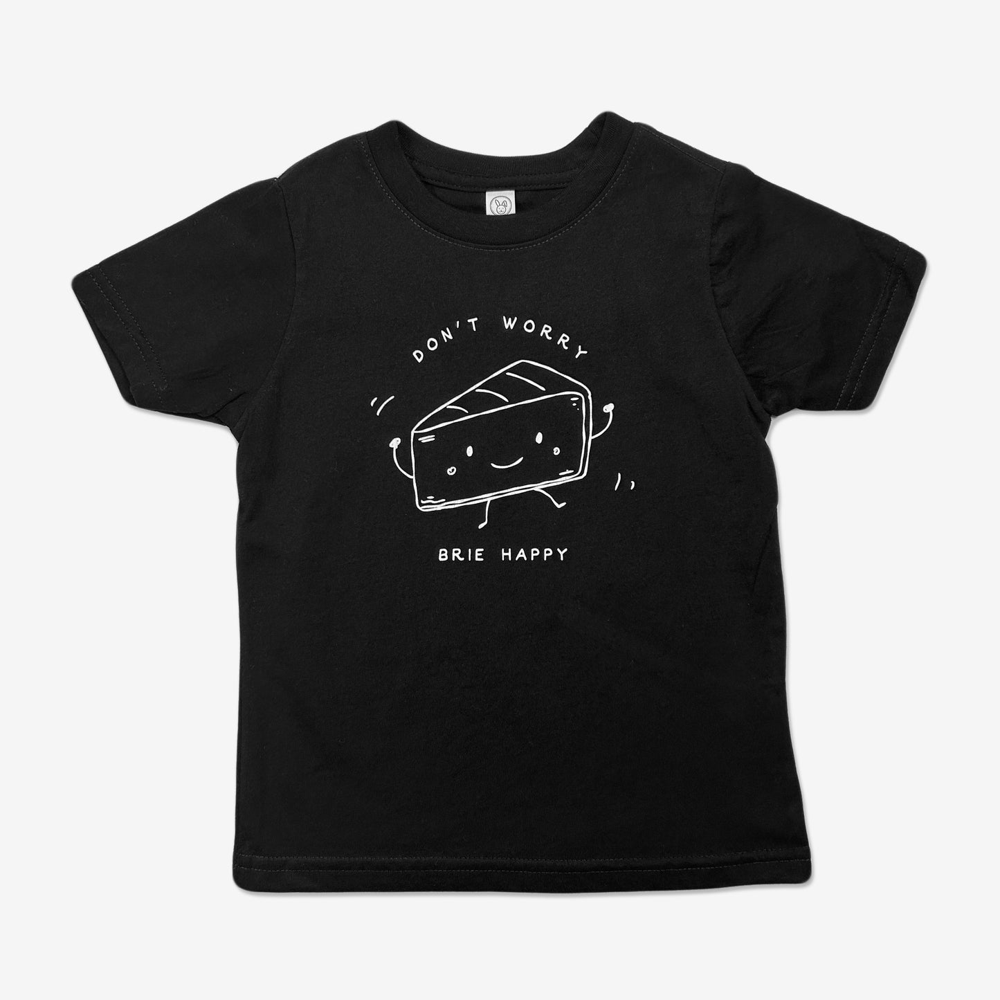 Brie Happy Short Sleeve T-Shirt (Toddler)