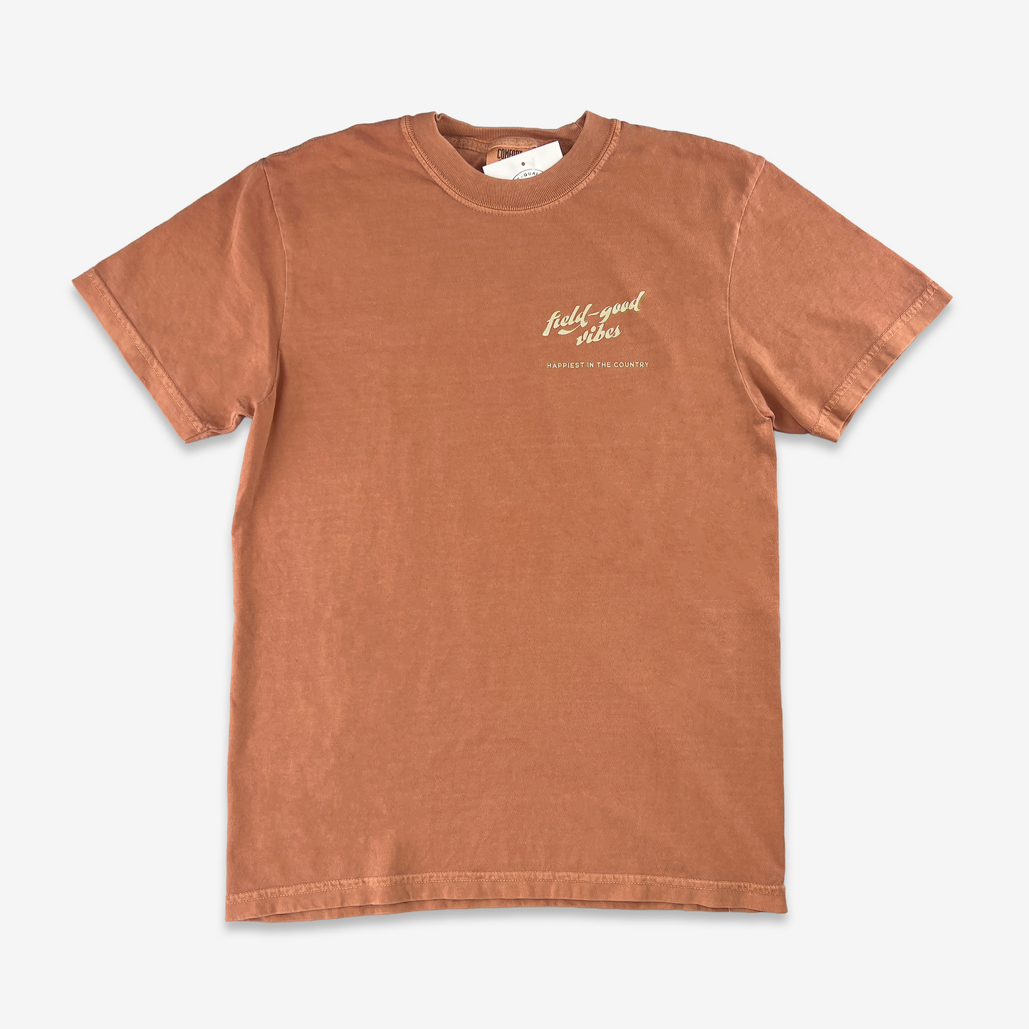 Field-Good Vibes Short Sleeve T-Shirt, Yam