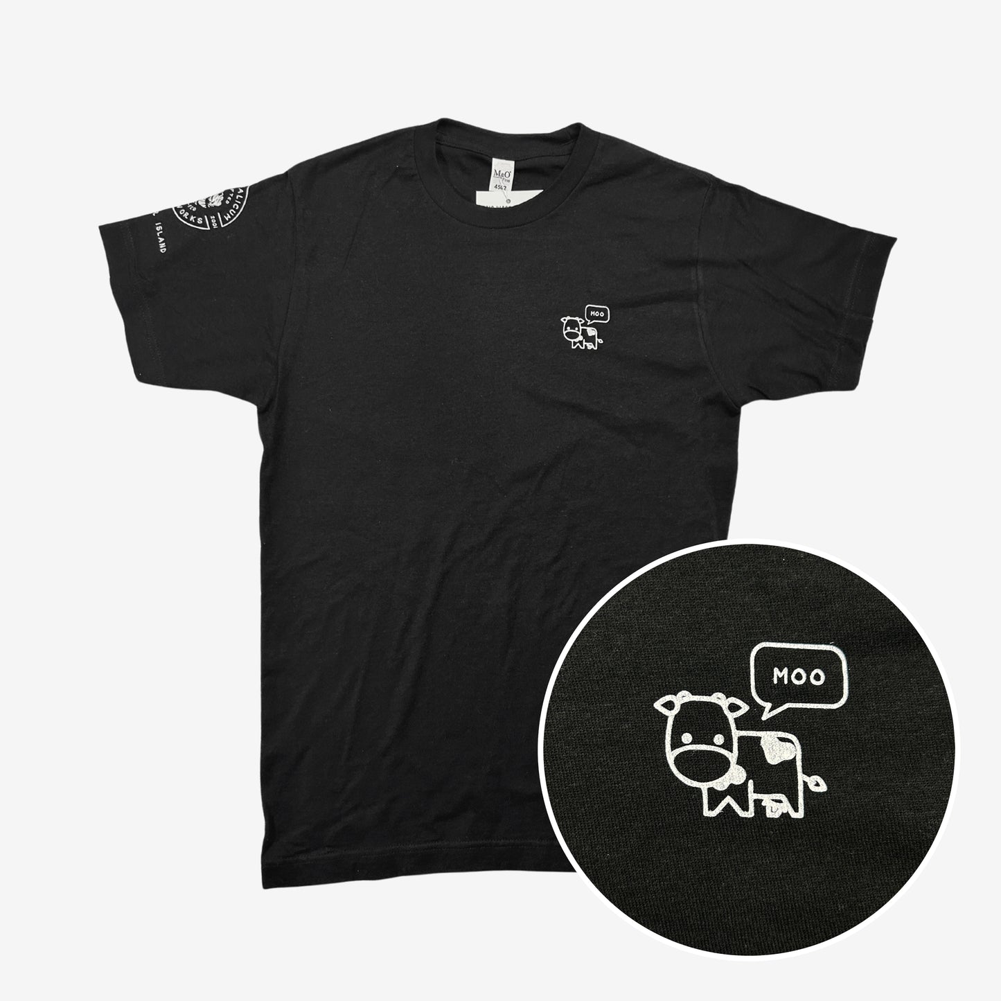"Moo" Short Sleeve T-Shirt (Adult)