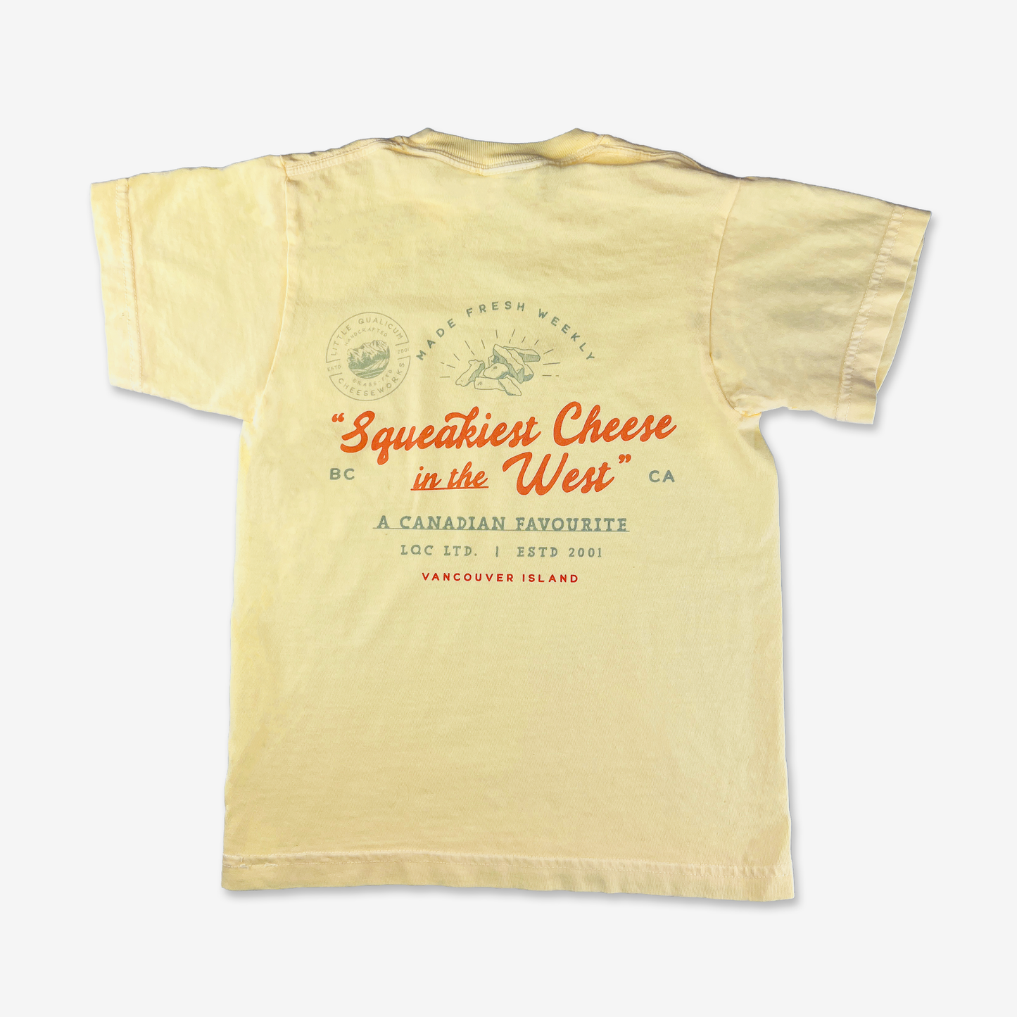 Curd Nerd Short-Sleeve T-Shirt, Butter (Youth)