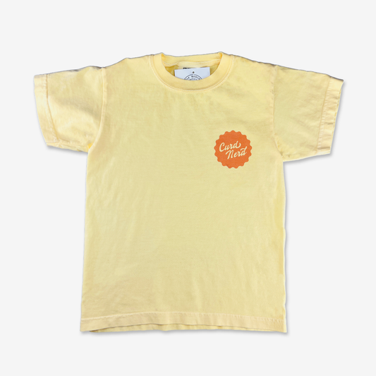 Curd Nerd Short-Sleeve T-Shirt, Butter (Youth)